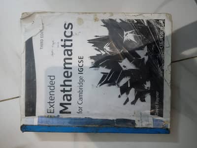 IGCSE Chemistry and Extended Maths TextBooks