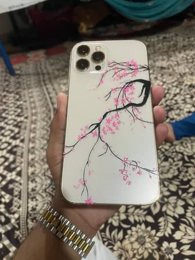 iPhone 12 pro max 256gb/ gold colour 10/10 condition water pack