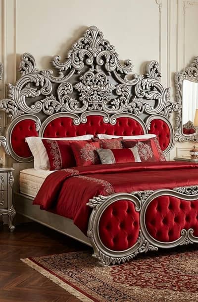 Double Chinioti Handcraft Bedset