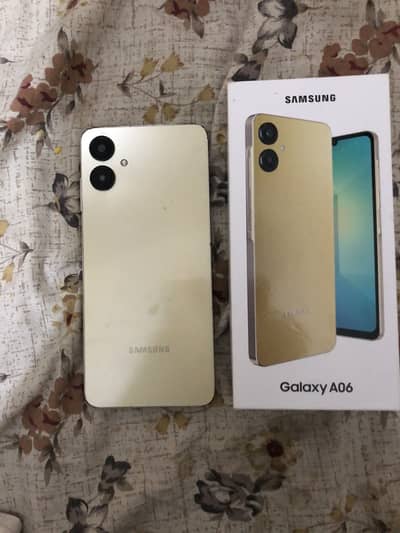 Samsung Mobile A06 pta approved with box