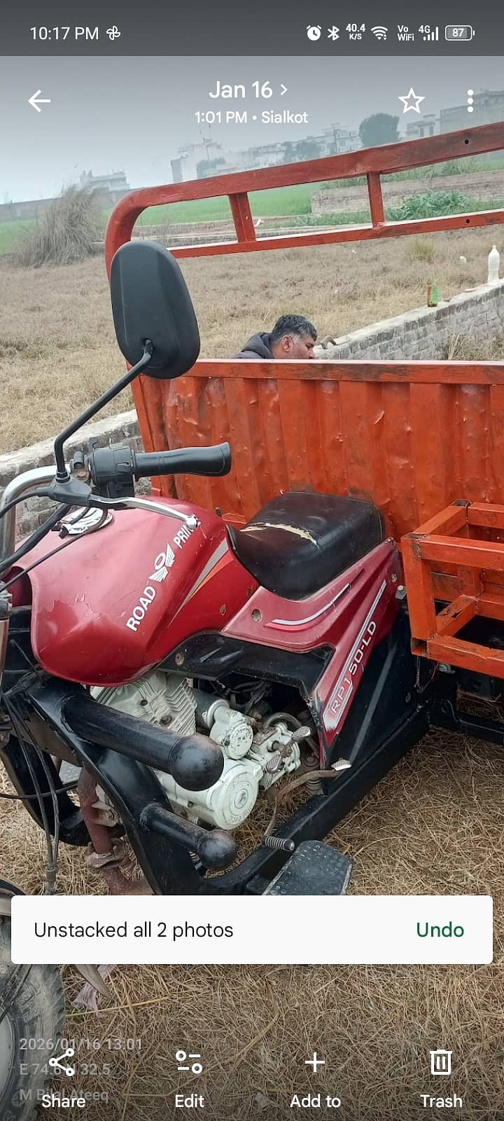 Loder road prince 150cc 5