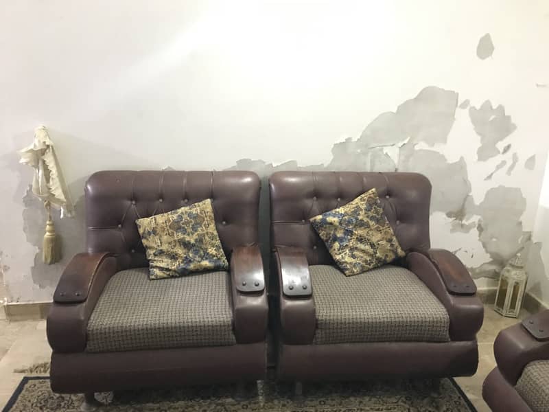 Sofa set with table 4