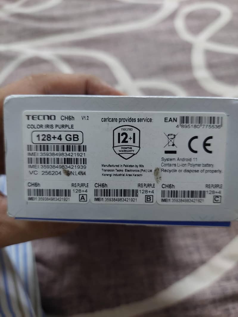 Tecno Camon 18 7