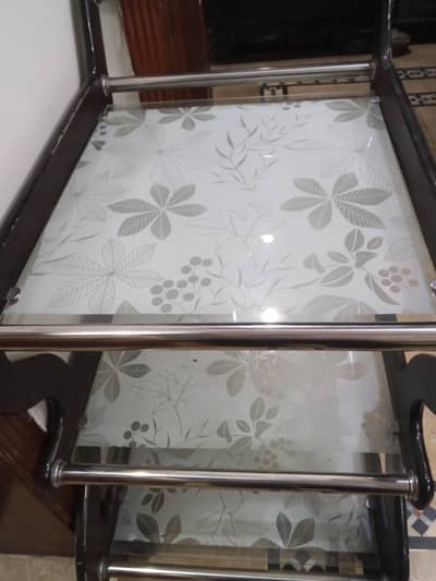 tea trolley new condition sale urgently