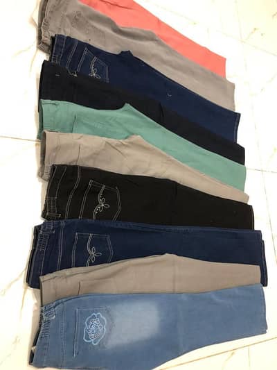 EXPORT LADIES PENTS TROUSER AND SHIRTS - BULK QUANTITY