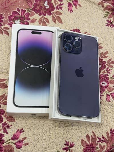 iPhone 14 Pro Max 256gb with box waterpack