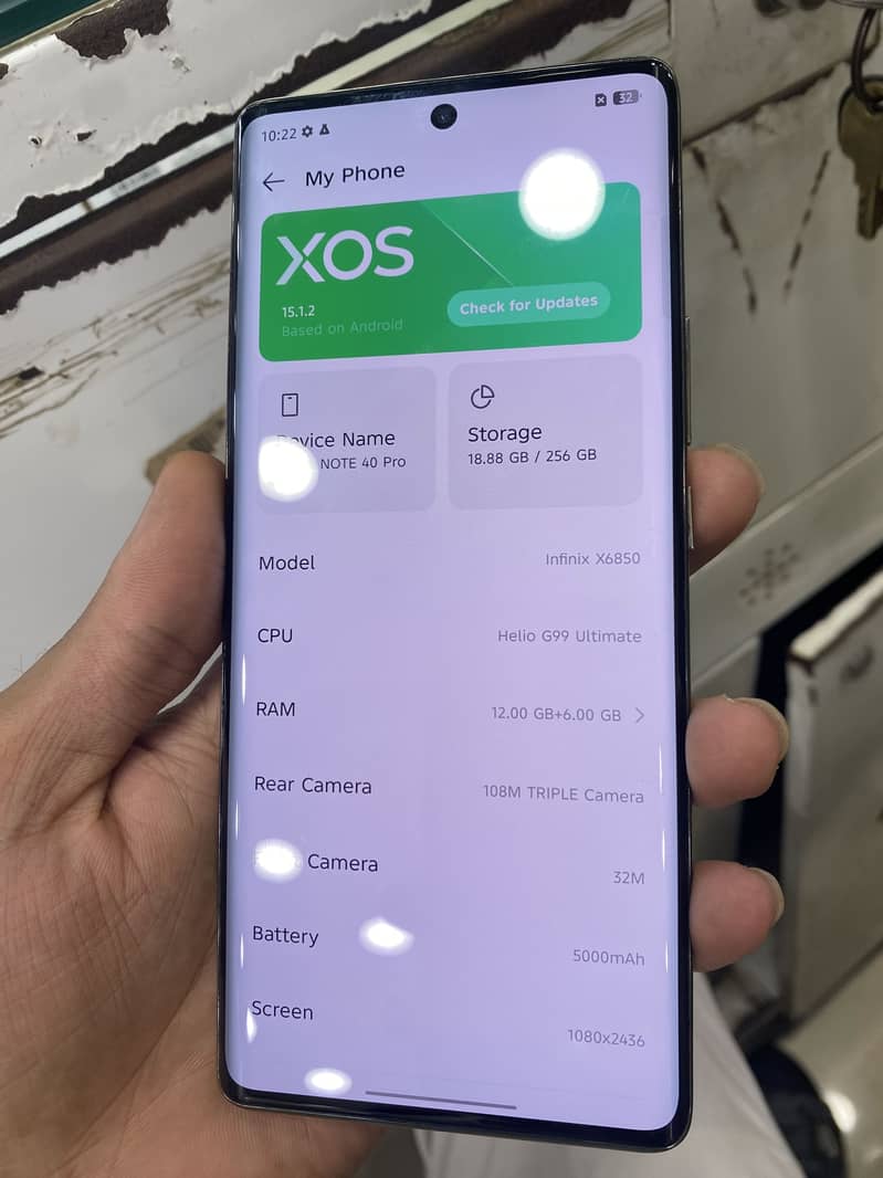Infinix Note 40 Pro 1