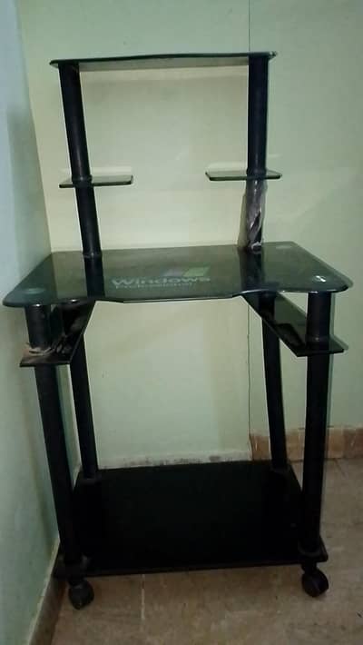 computer and laptop table