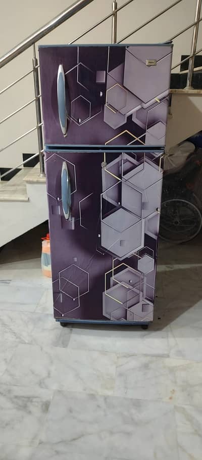 Haier fridge 13 cubic Zero Rust just like new