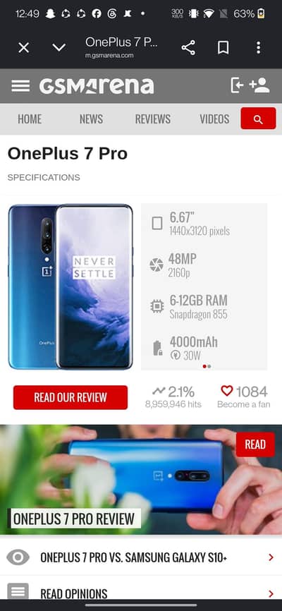 One Plus 7 Pro