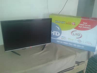 26-Inch LED TV Computer,CCTV Camera,Cable,Dish,Usb all ports available