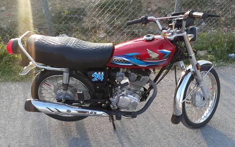 HONDA 125 24 MODEL ALL PUNJAB NUMBER