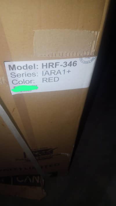 haier 346 IARA1+ box pack without warranty card  without warranty card