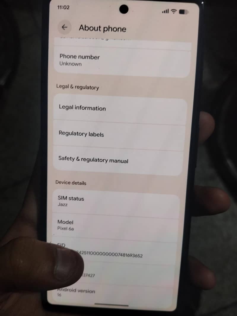 Google Pixel 6a 1