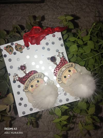 Santa Claus earrings