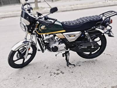 Honda CG 150 | 2025 Model | Matte Forest Green | Like Brand New