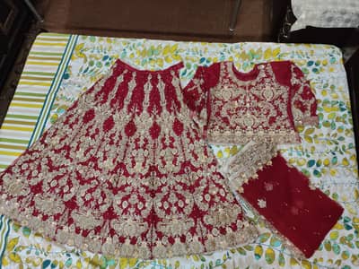 Bridal Lehnga by Minahil Bridals