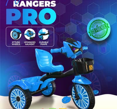 Ranger pro kids tricycle stylish 3 wheels ride in with durable frame