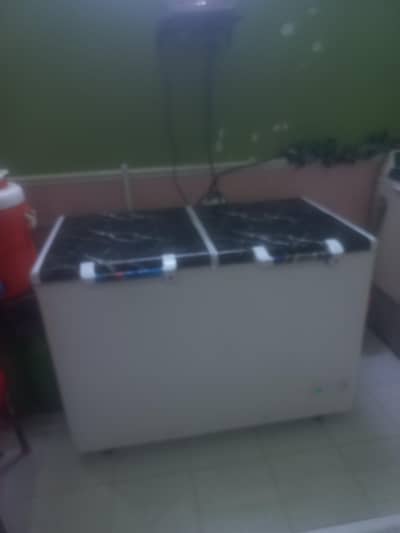 "Haier Double Door Refrigerator for Sale – Excellent Condition"