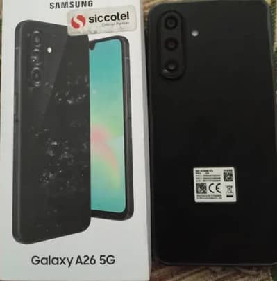 Samsung Mobile A26 in warranty