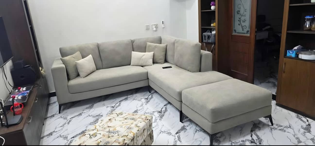 L shaped sofa 1