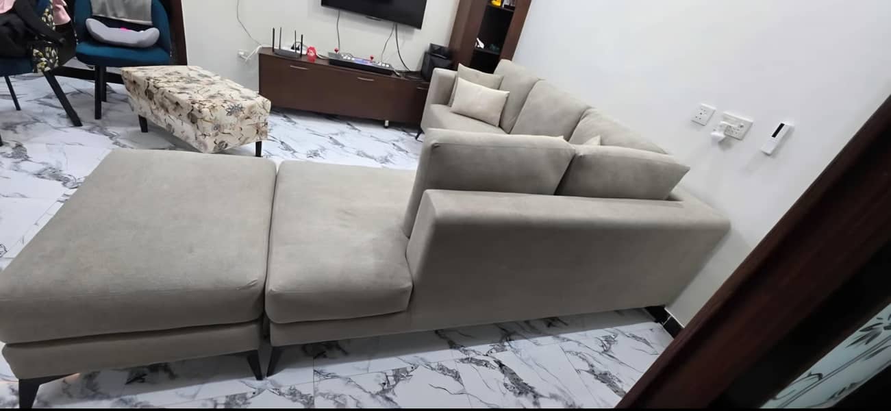 L shaped sofa 2