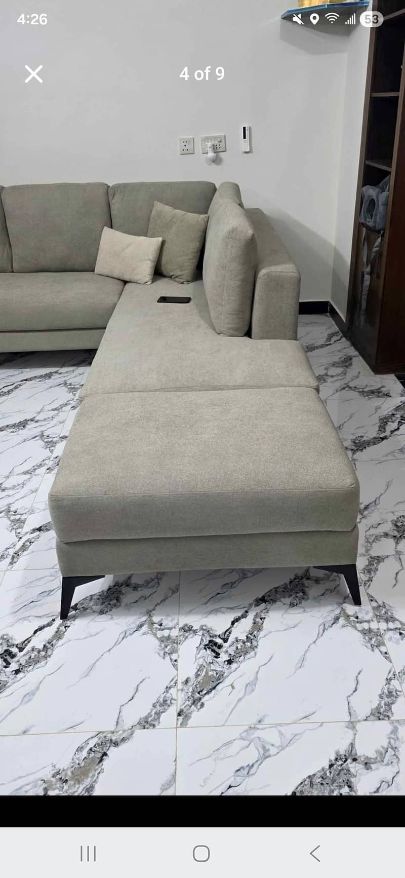 L shaped sofa 3