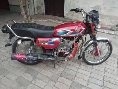 Honda CG-125 Mardan Number original condition