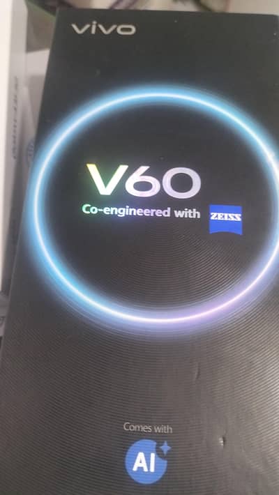 Vivo V60 12gb 512gb zero condition