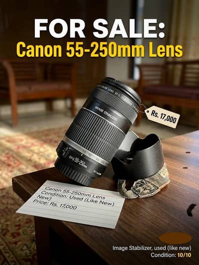 Canon 55-250mm