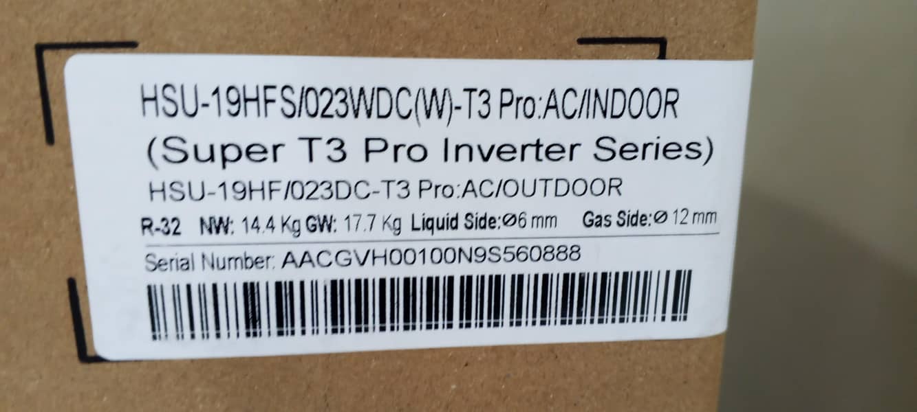 Haier split AC 5