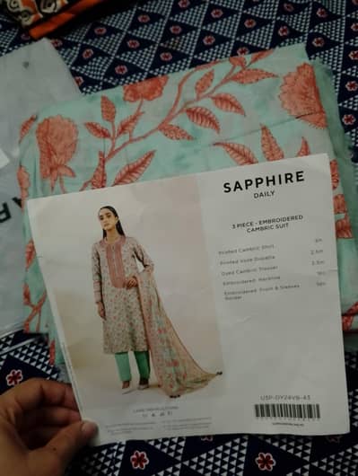 saphhair lawn unstitched with patches