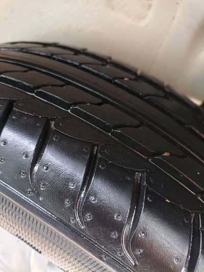 Old shape Cultus tyres