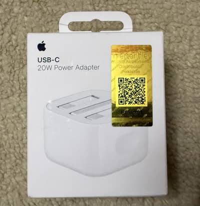Apple iPhone 20W Power Adapter (New)