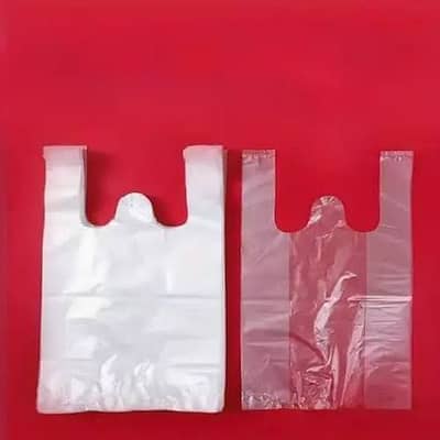 Plastic Shopper Bags – Best Quality Sami Pure White Shopper Bags Rs 5