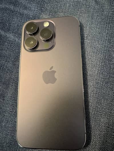 IPhone 14 Pro Deep Purple Factory Unlock Sims time remaining