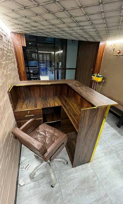 L Shaped Counter | Office counter for sale