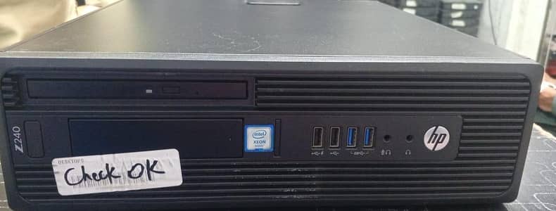 HP Z240 SFF Workstation Intel Xeon E3-1225 V6 7Th Gen Processor