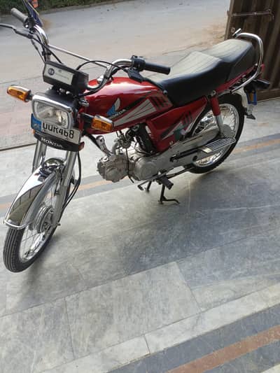 Honda 70cc 2025 Islamabad Number  For Sale