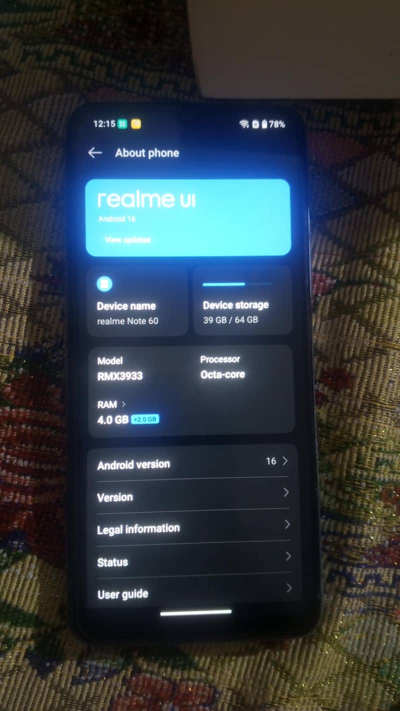 Realme Note 60 10