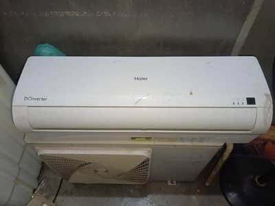 Haier split ac 1 ton DC inverter in mint condition
