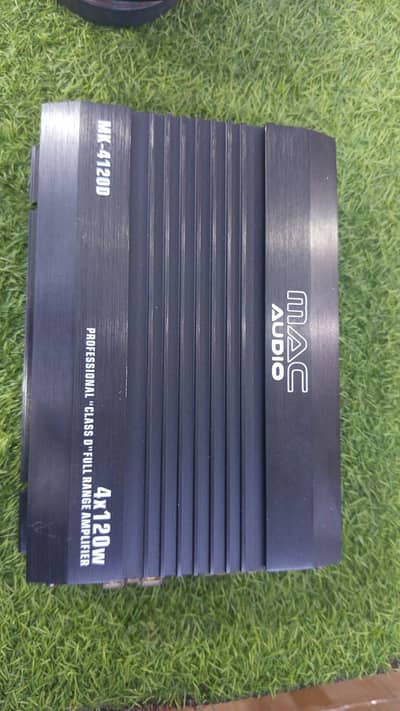 Mac Audio 4 channel car amplifier For component speakers woofer