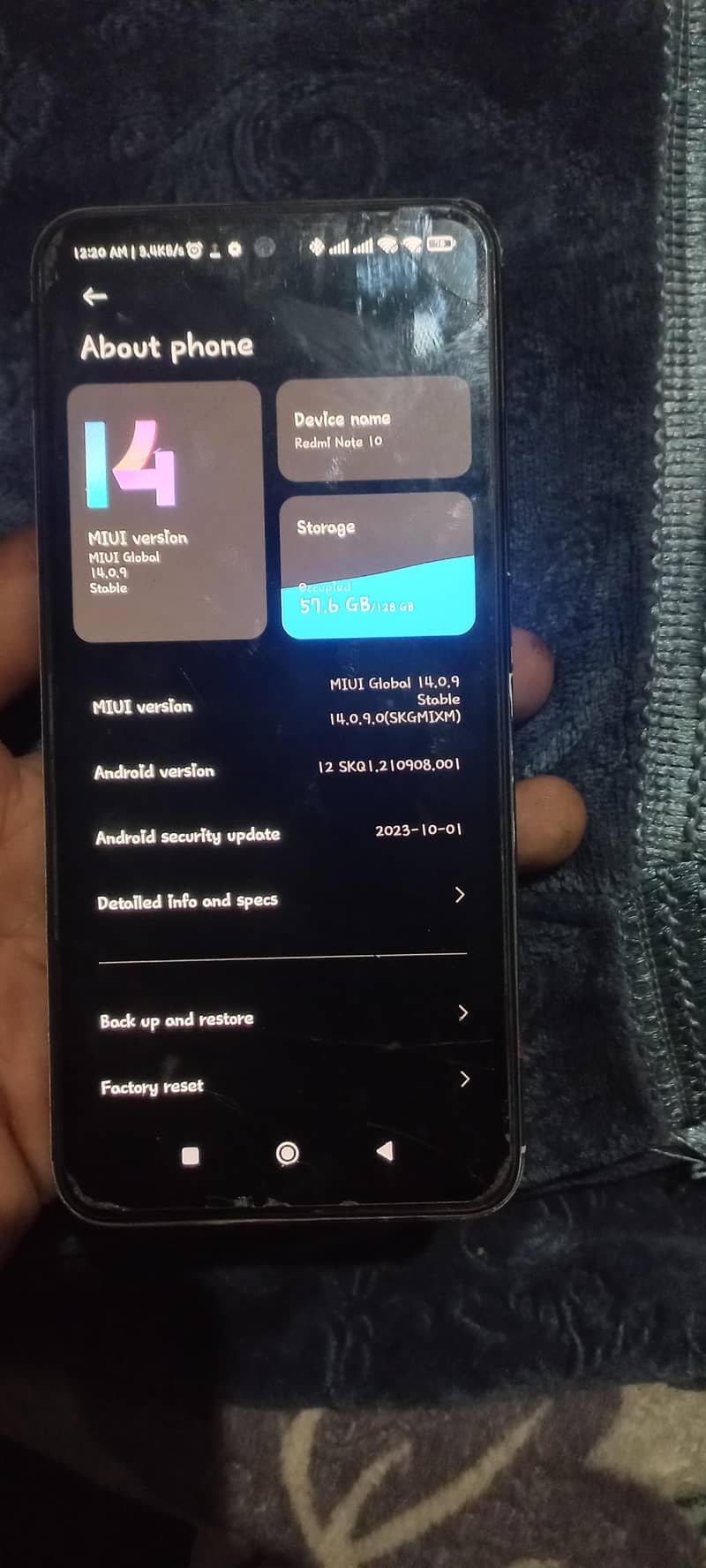 mi note 10 0