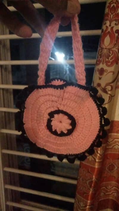 crosia hand bag design for children