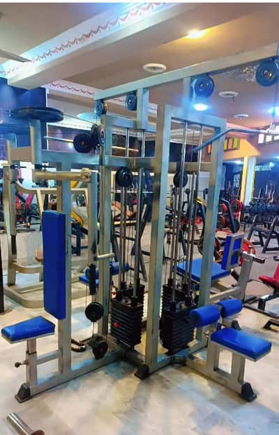 Four station & shoulder press machine