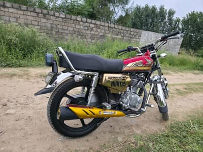 Honda CG 125 Special Edition Self Start 2025 model with Special RIMs