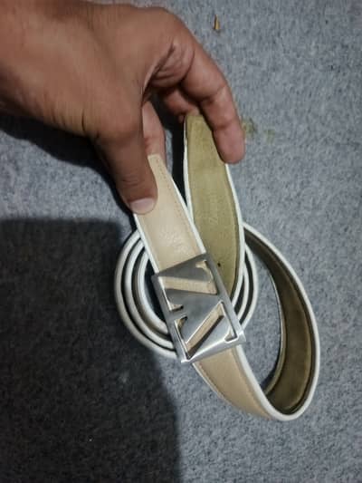 Zegna Levi's Monti wrangler leather belts