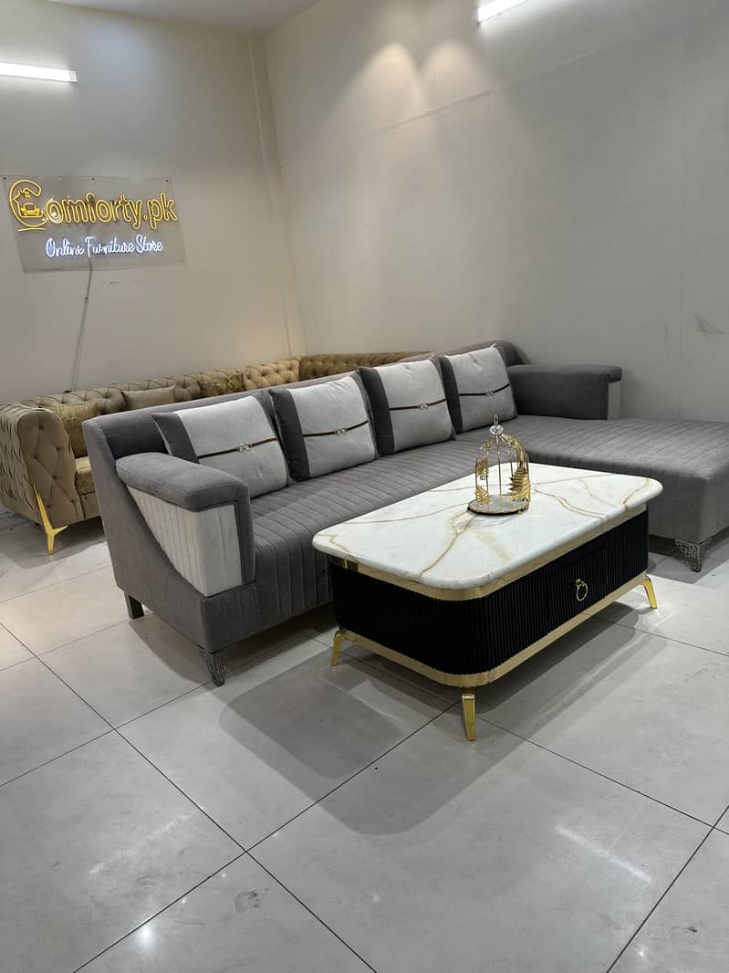 L shape sofa/corner sofa/6 seater sofa set/Flex Sofa/DayBed 0