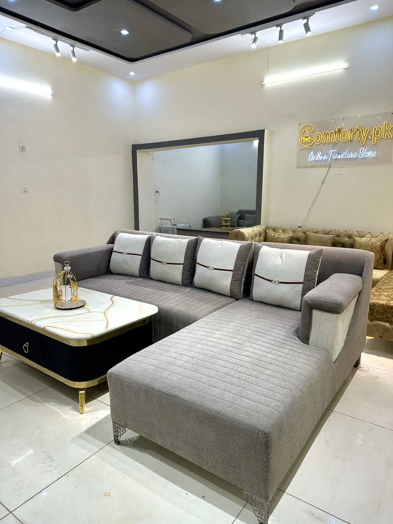 L shape sofa/corner sofa/6 seater sofa set/Flex Sofa/DayBed 3