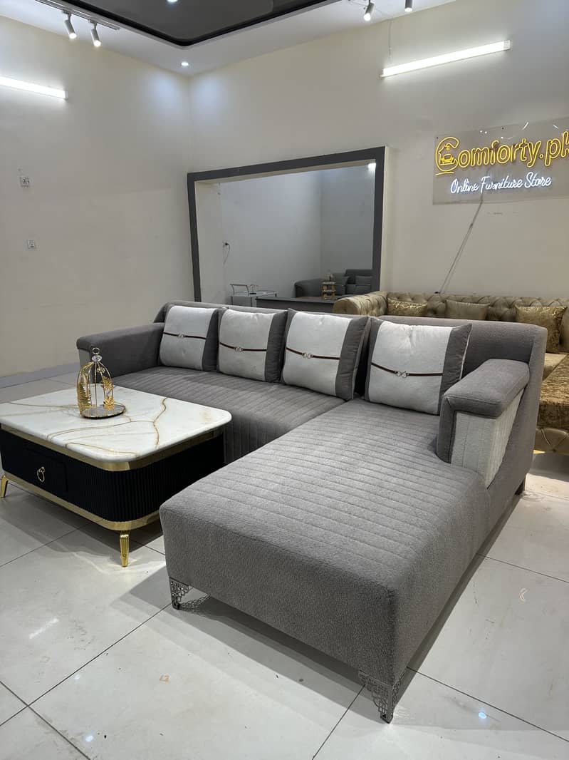 L shape sofa/corner sofa/6 seater sofa set/Flex Sofa/DayBed 4